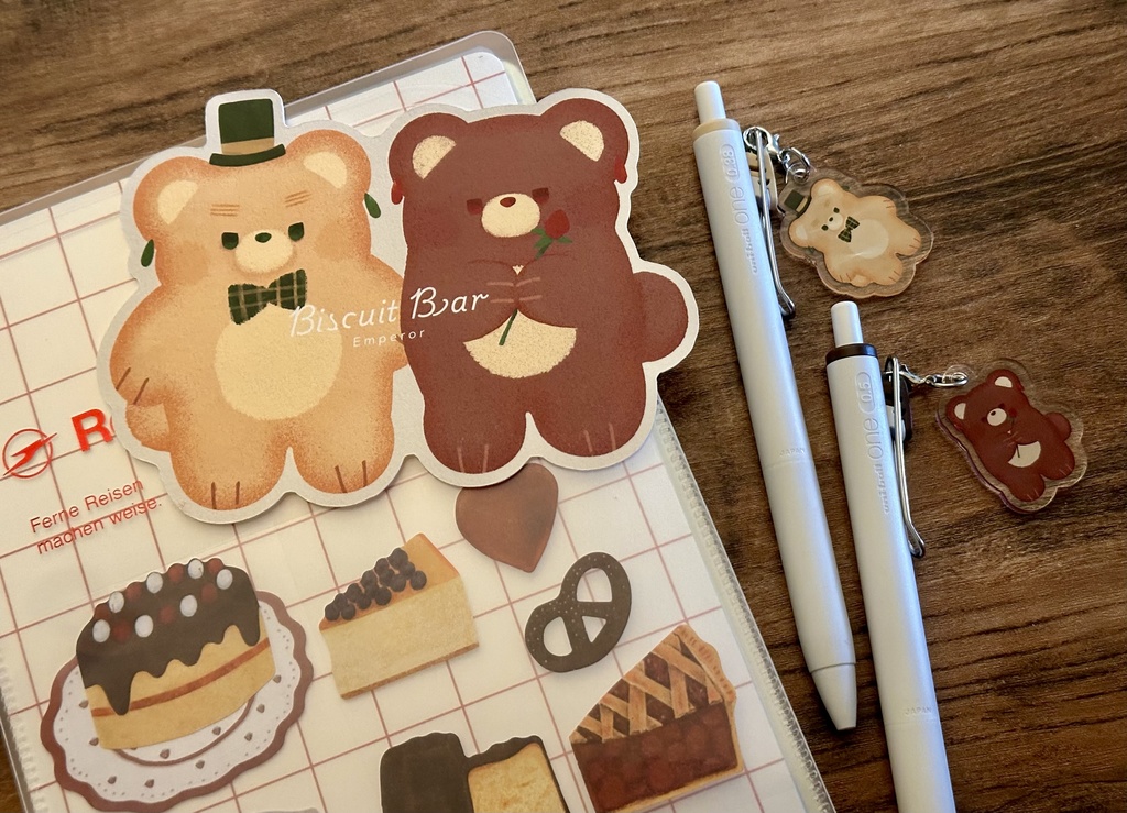 【朝菊】ビスケットベア グッズセット(帝国)