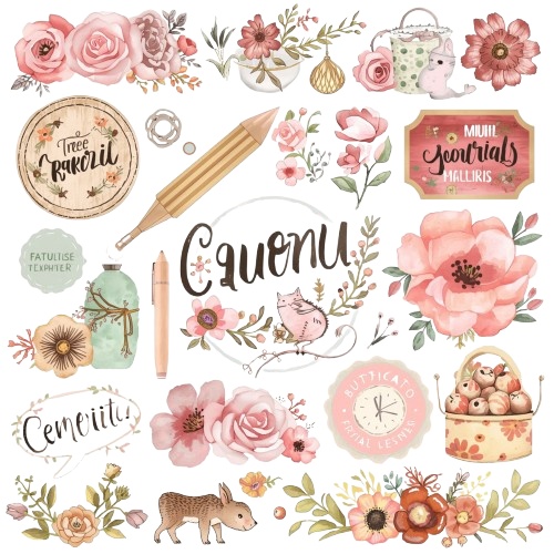 11 Digital Sticker Sheets/デジタルステッカー11シート