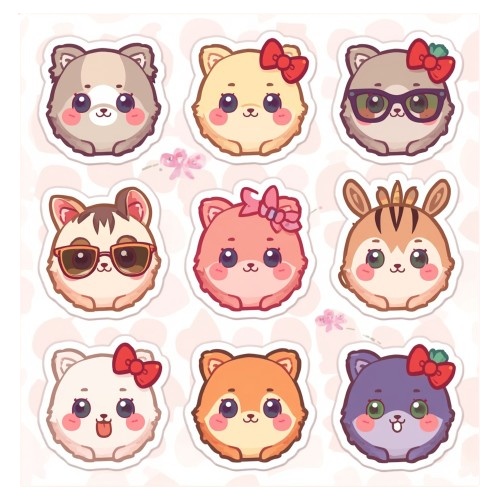 11 Digital Sticker Sheets/デジタルステッカー11シート