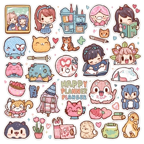 11 Digital Sticker Sheets/デジタルステッカー11シート