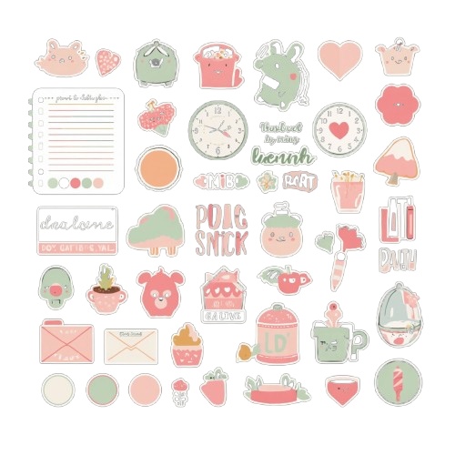 11 Digital Sticker Sheets/デジタルステッカー11シート