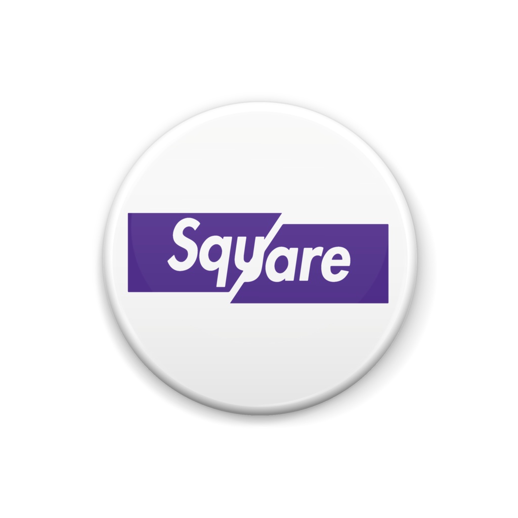 button badge / square