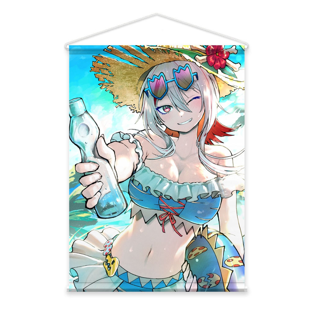 夏もウルスと！タペストリー！