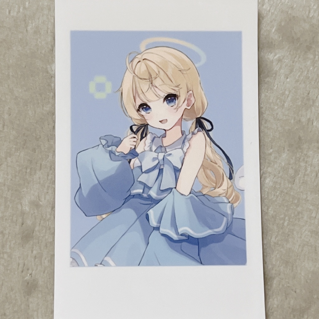 チェキ風カード(直筆サイン付き)