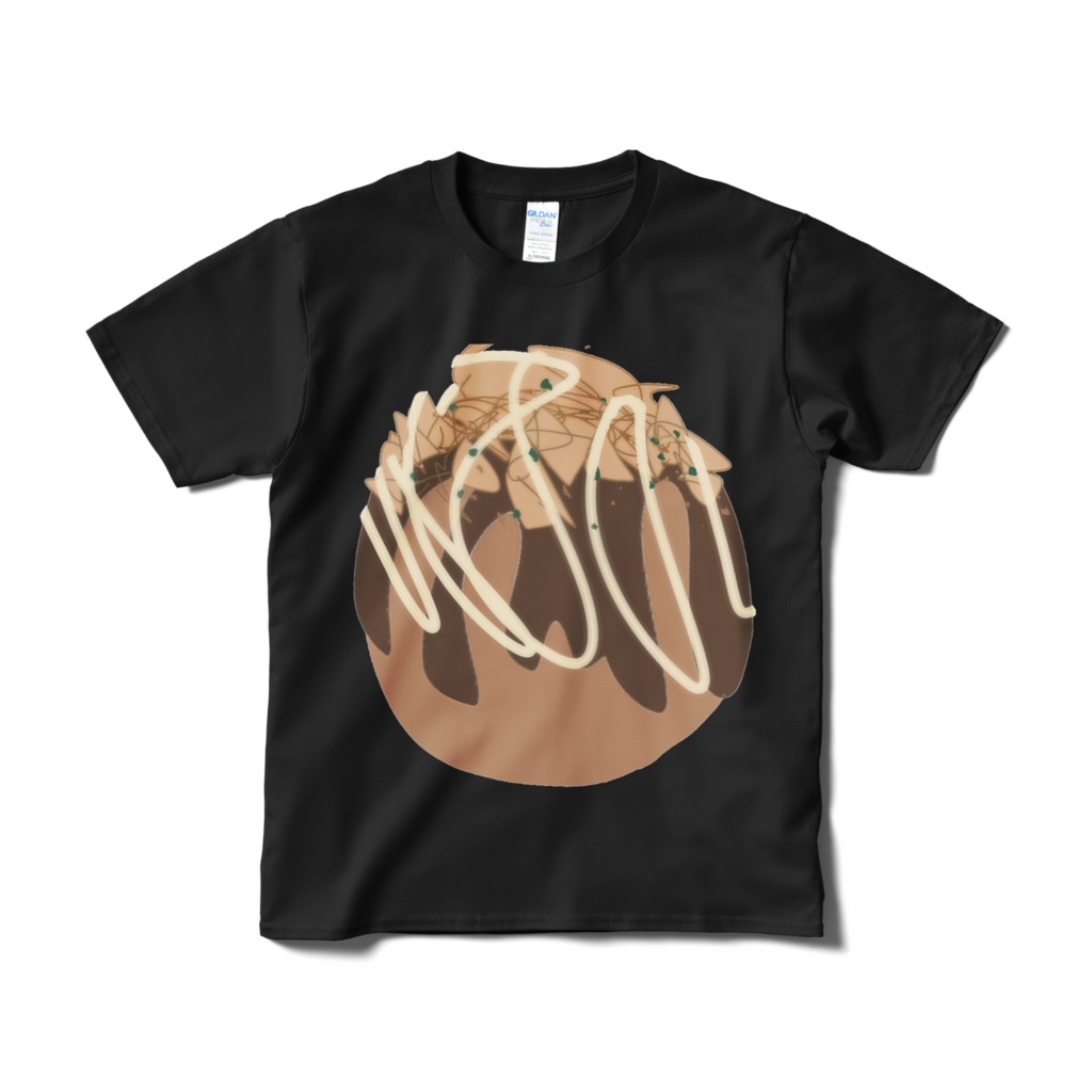 たこやきてしゃつ くろ