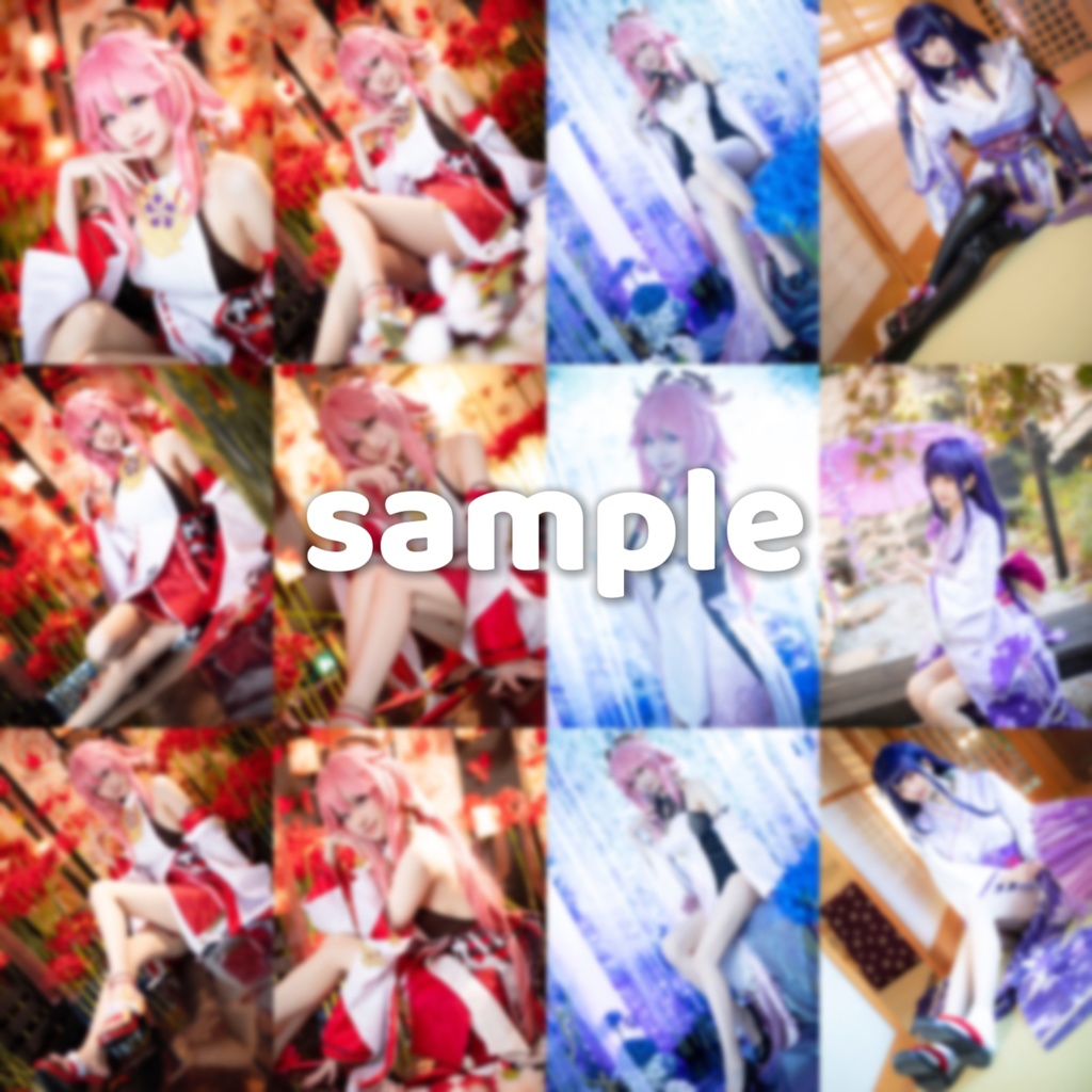 C103 サイン付き新刊セット 原神 コスプレ