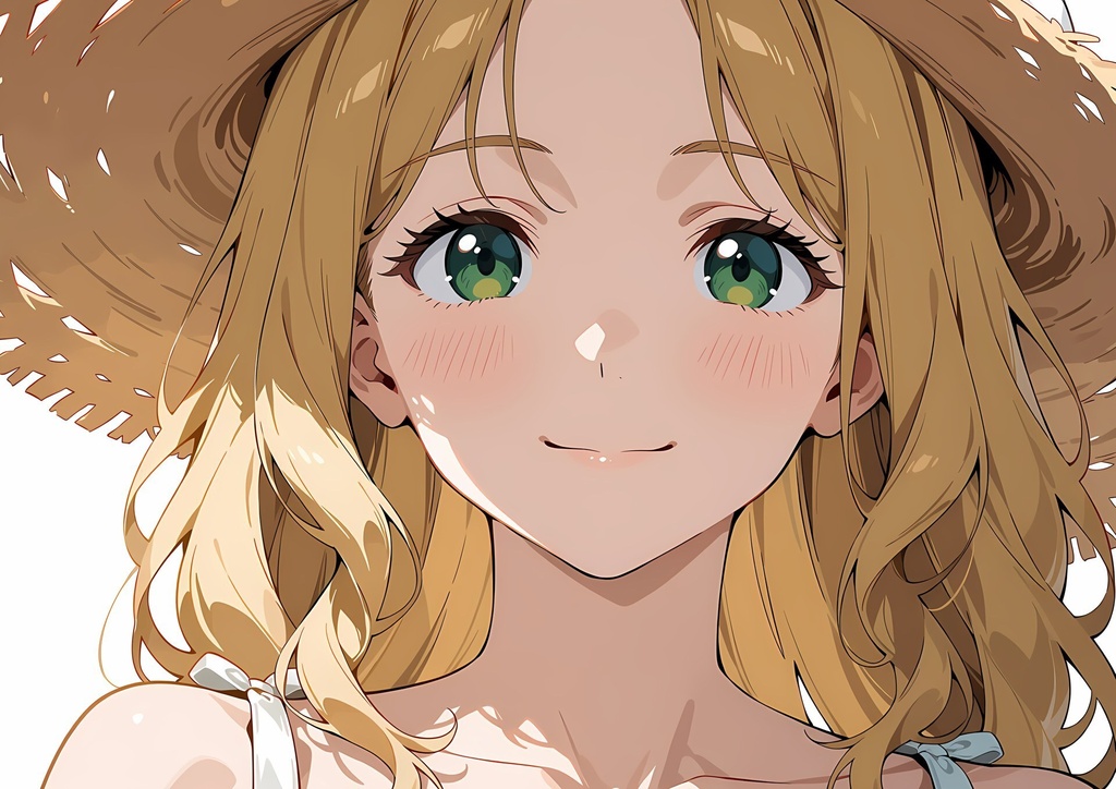 【商用利用可】金髪ウェーブに黄色のワンピースの少女のイラスト+同じ場面の人物なし背景 11枚セット|金森陽菜