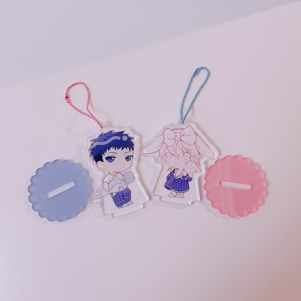【創作BL】アクリルスタンドキーホルダー