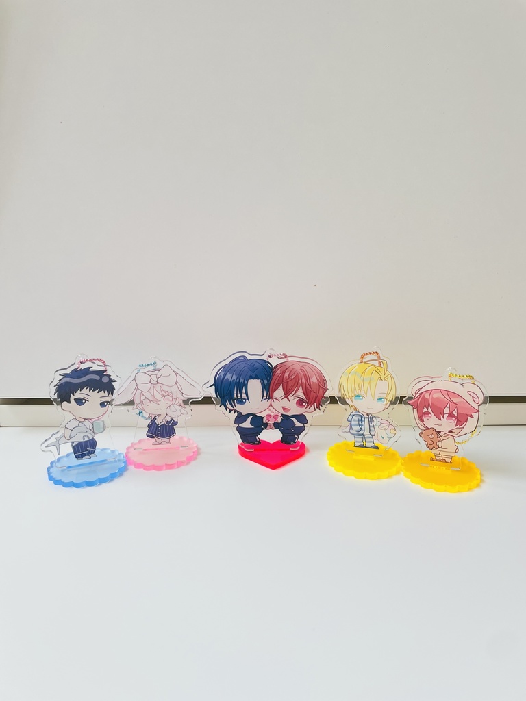 【創作BL】アクリルスタンドキーホルダー