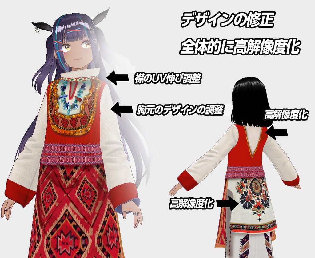 【VRoid】Ethnic ver0.2