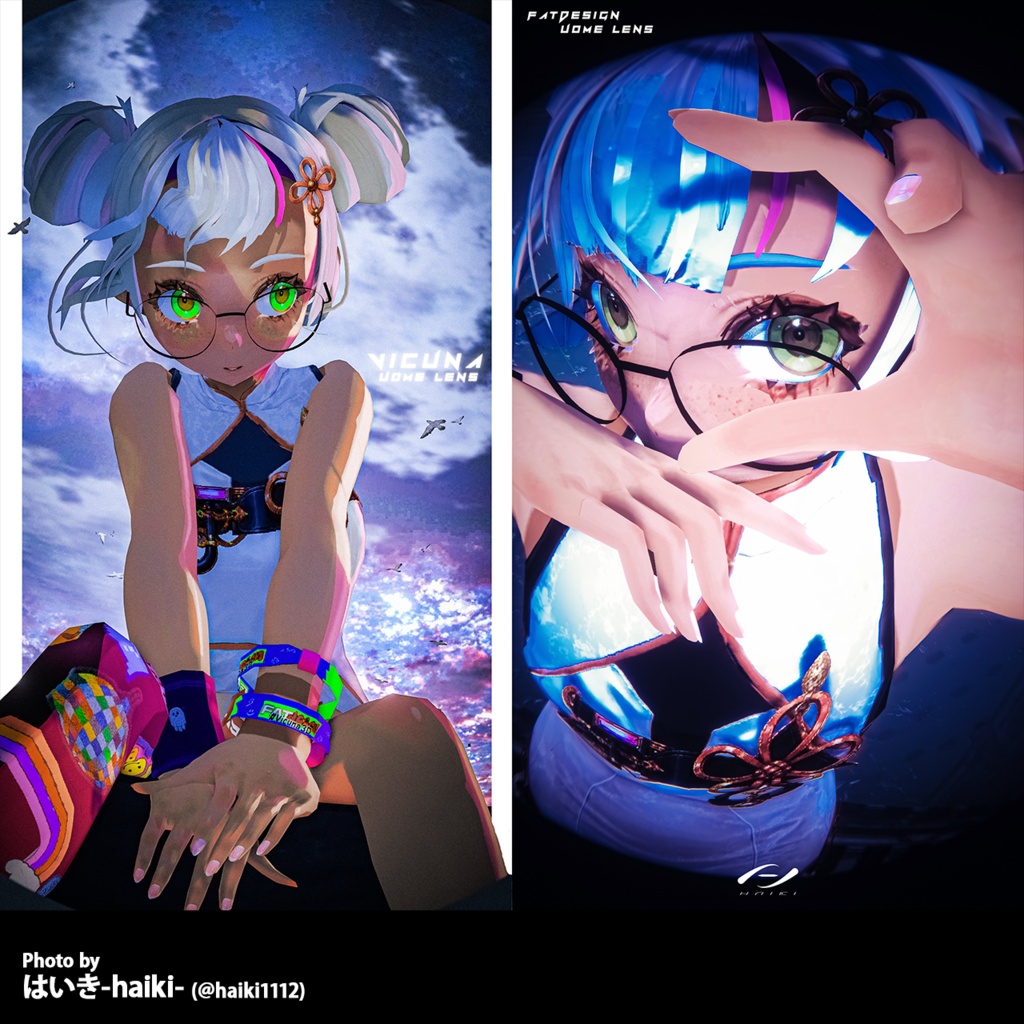 【オリジナル3Dモデル】ビキューナ / Vicuna Gen4 #Vicuna3D +#UOME lens