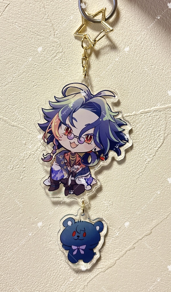 【非公式】魁星&K.K. 2連アクリルキーホルダー