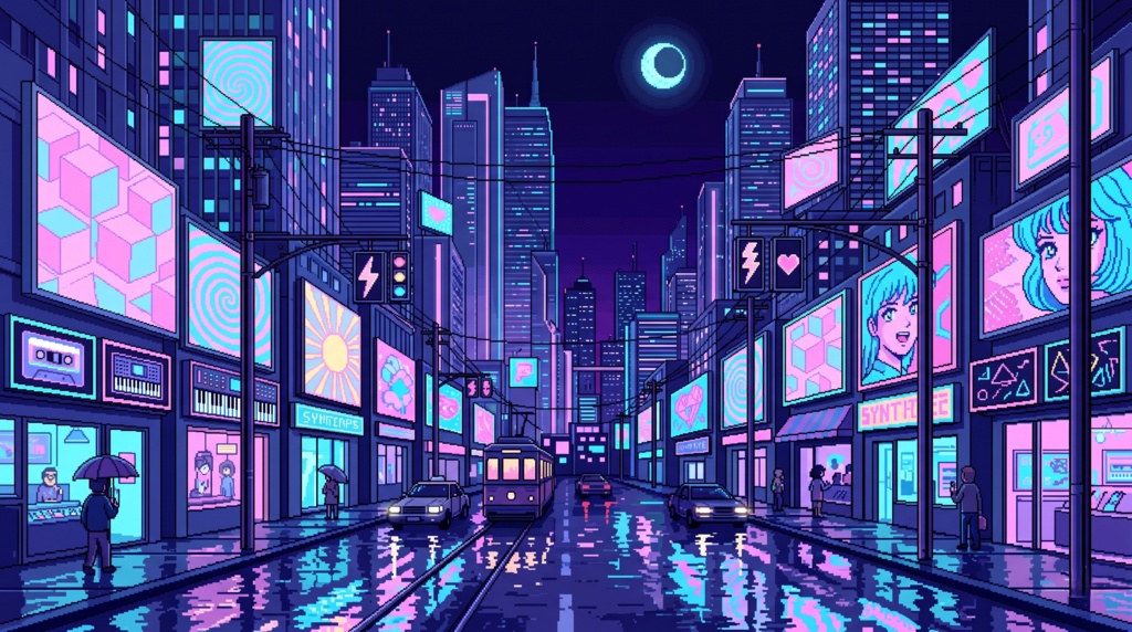 Tenth Street Groove - Nu-Disco / Synth-Pop 【BGM素材】