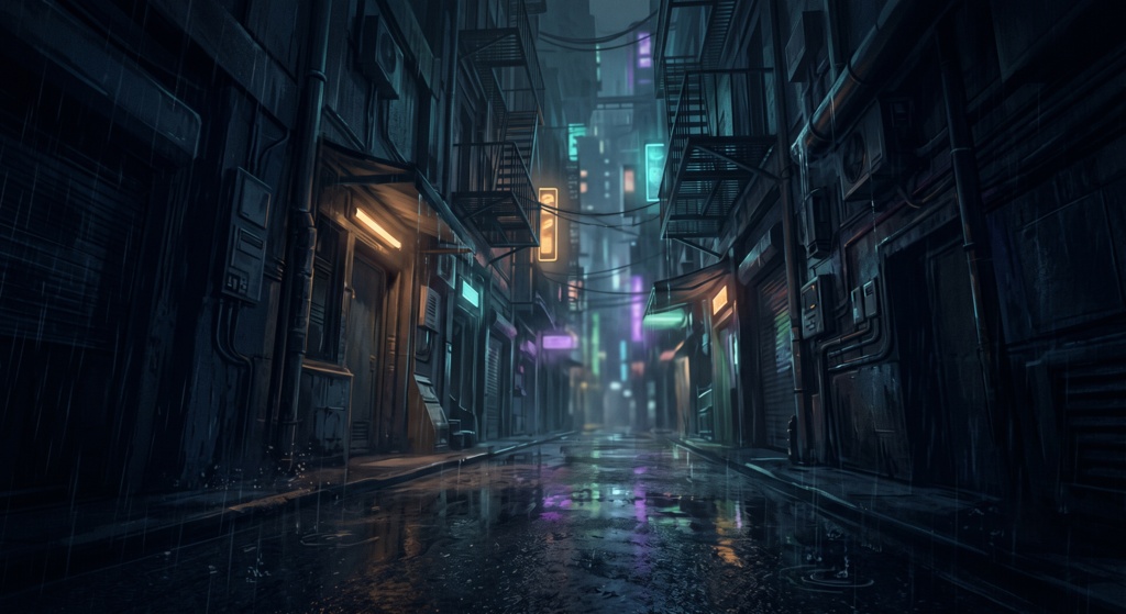 Asphalt and Rain 【Dark Trip Hop / 深夜作業・ゲーム素材】