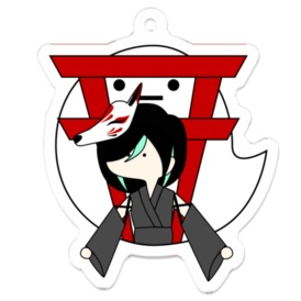 【かすみみたま】アクリルキーホルダー【3周年記念】