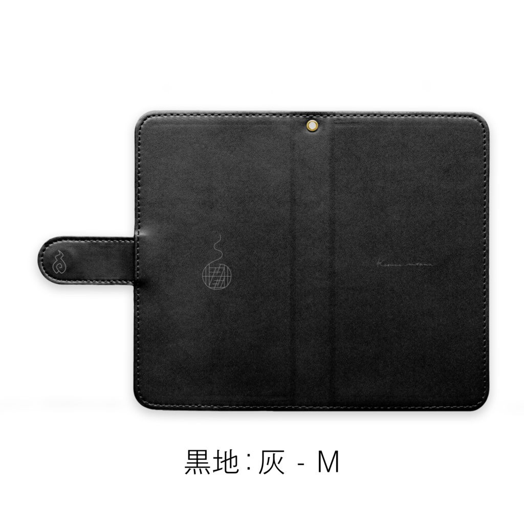 【かすみみたま】手帳型Androidケース【シンプルシリーズ】