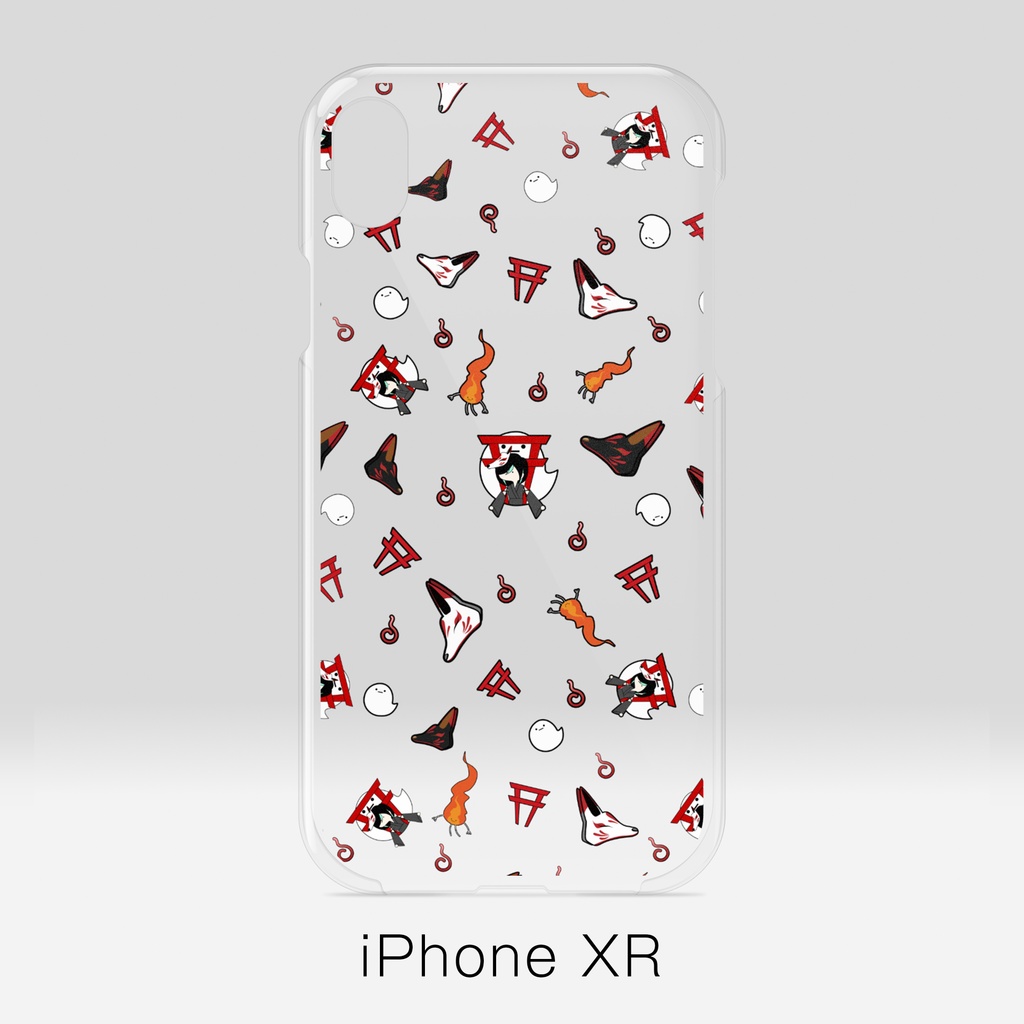 【かすみみたま】iPhoneクリアケース【小物柄シリーズ】