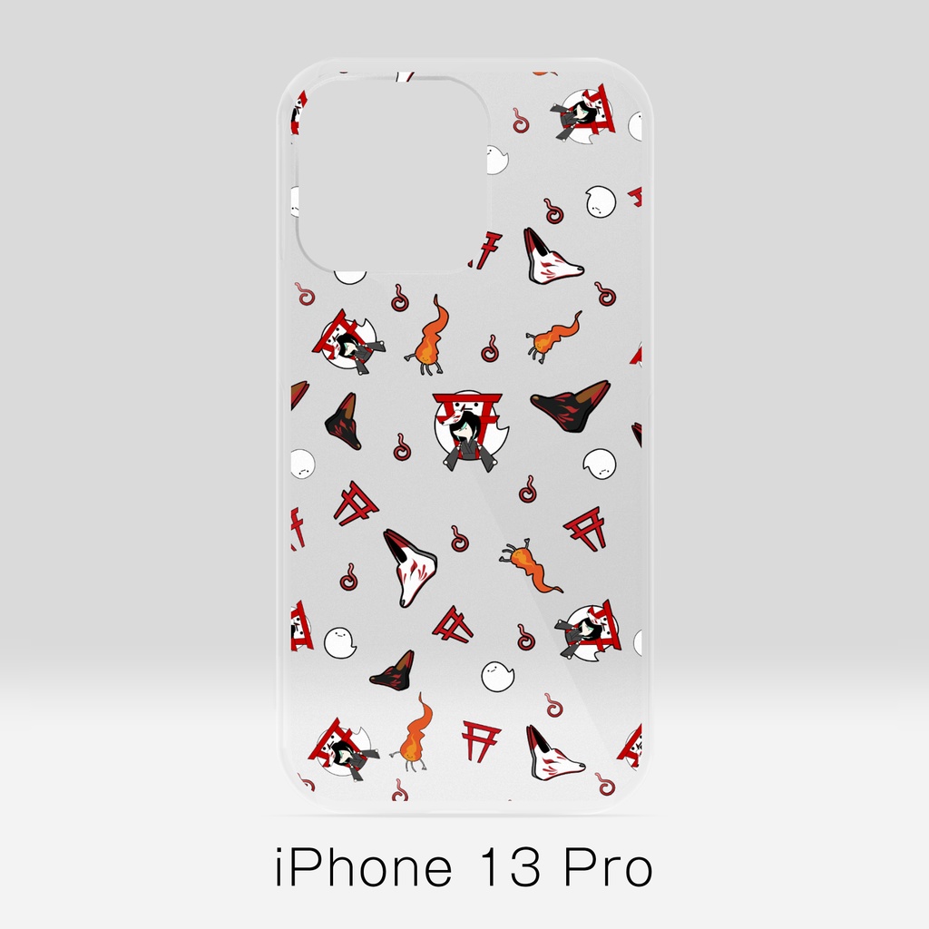 【かすみみたま】iPhoneクリアケース【小物柄シリーズ】