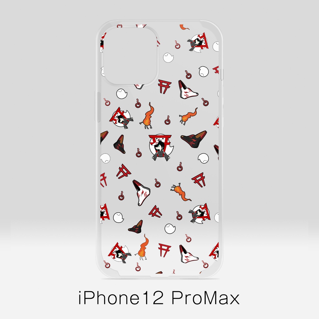 【かすみみたま】iPhoneクリアケース【小物柄シリーズ】