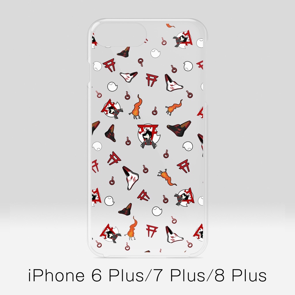 【かすみみたま】iPhoneクリアケース【小物柄シリーズ】