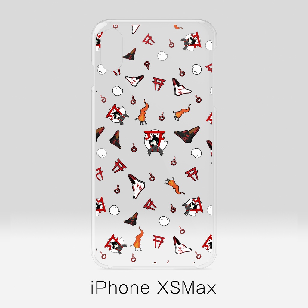 【かすみみたま】iPhoneクリアケース【小物柄シリーズ】