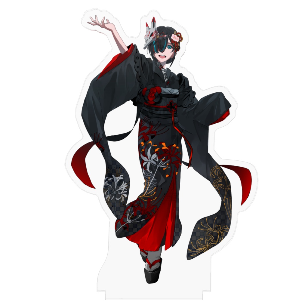 【かすみみたま】アクリルフィギュア【ch登録44444名様突破記念】