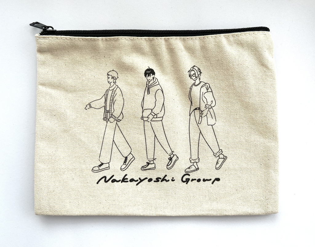 風本七　仲良しグループ　ポーチ