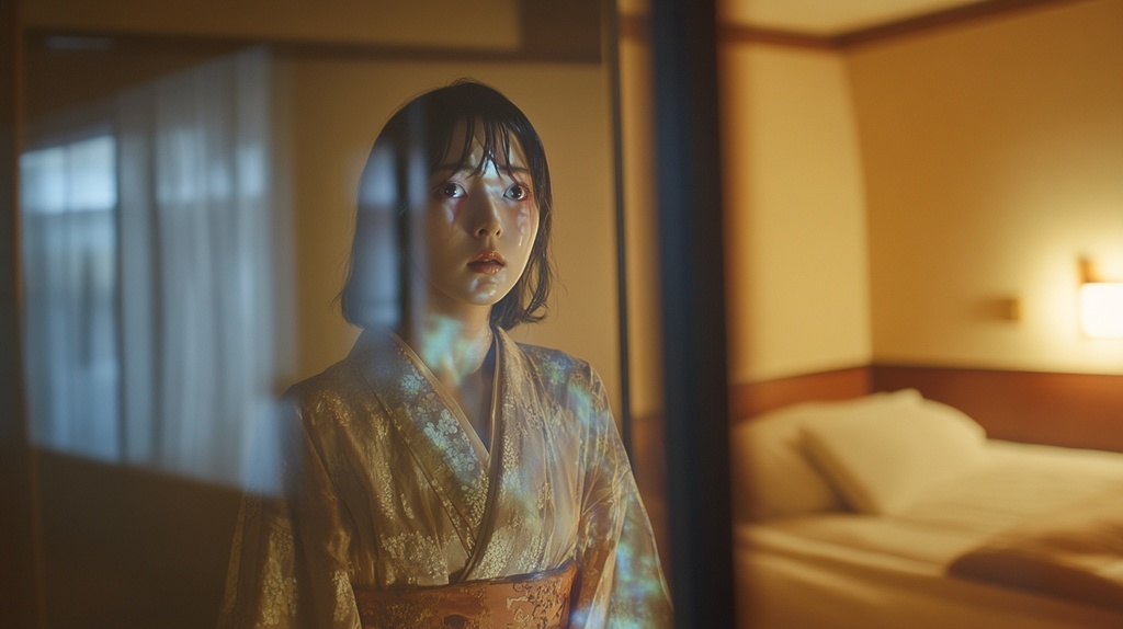 歴史あるホテルに現れる女の幽霊