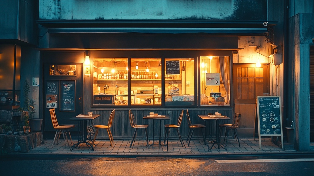 昭和のレトロな喫茶店