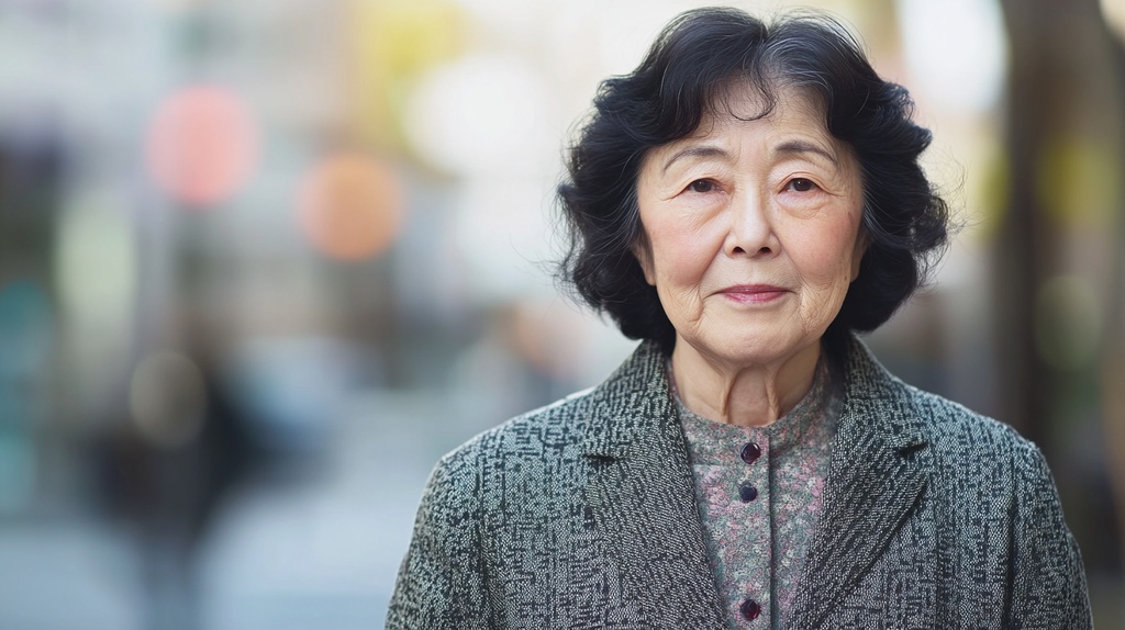 70歳代のお婆さん