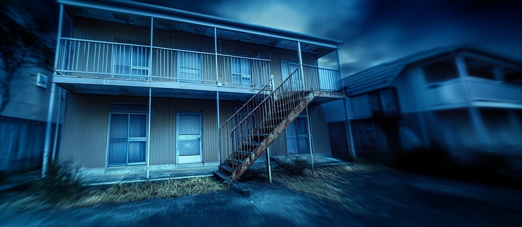 呪われたアパート