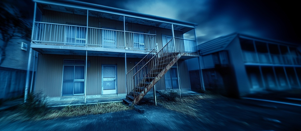 呪われたアパート