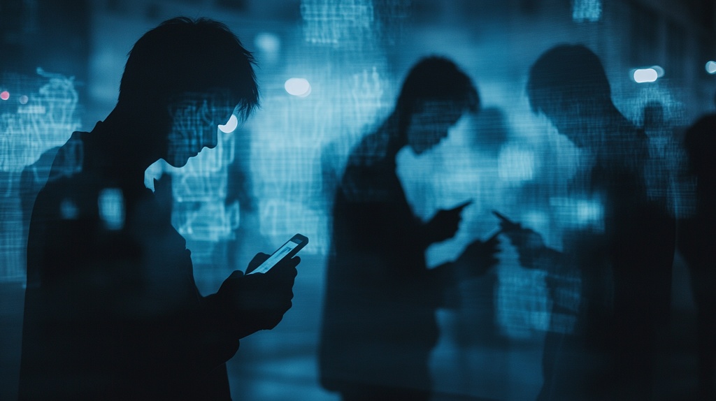 ソーシャルメディアに狂った若者たち