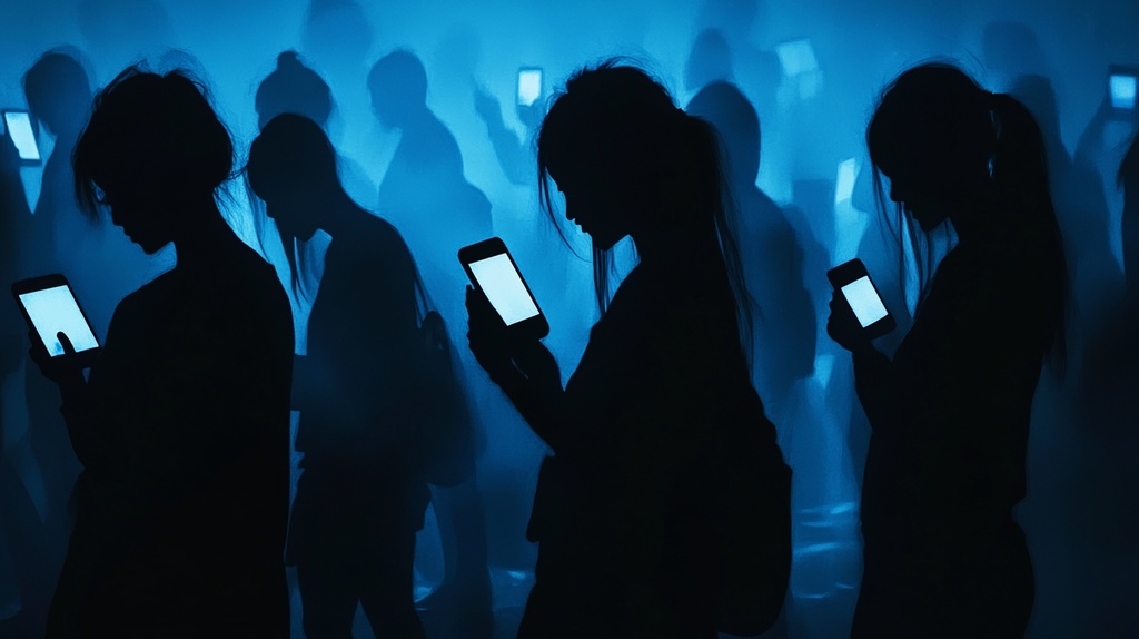 ソーシャルメディアに狂った若者たち