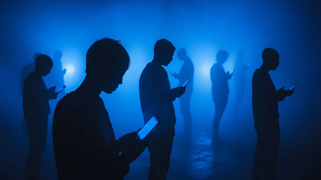 ソーシャルメディアに狂った若者たち