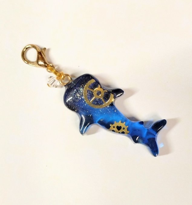 海の生き物ファスナーチャーム