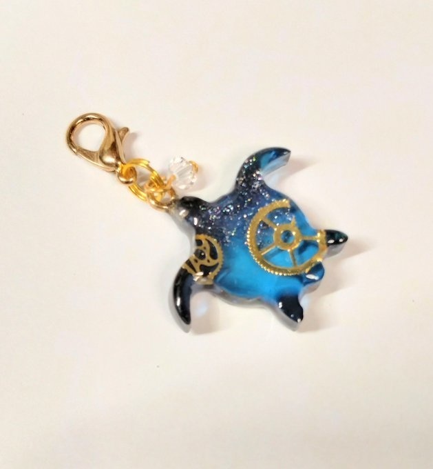 海の生き物ファスナーチャーム