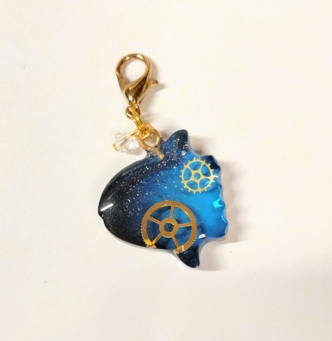 海の生き物ファスナーチャーム