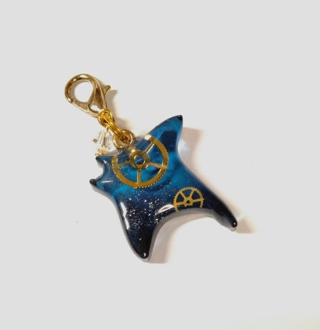 海の生き物ファスナーチャーム