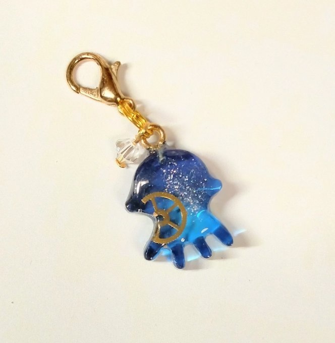 海の生き物ファスナーチャーム