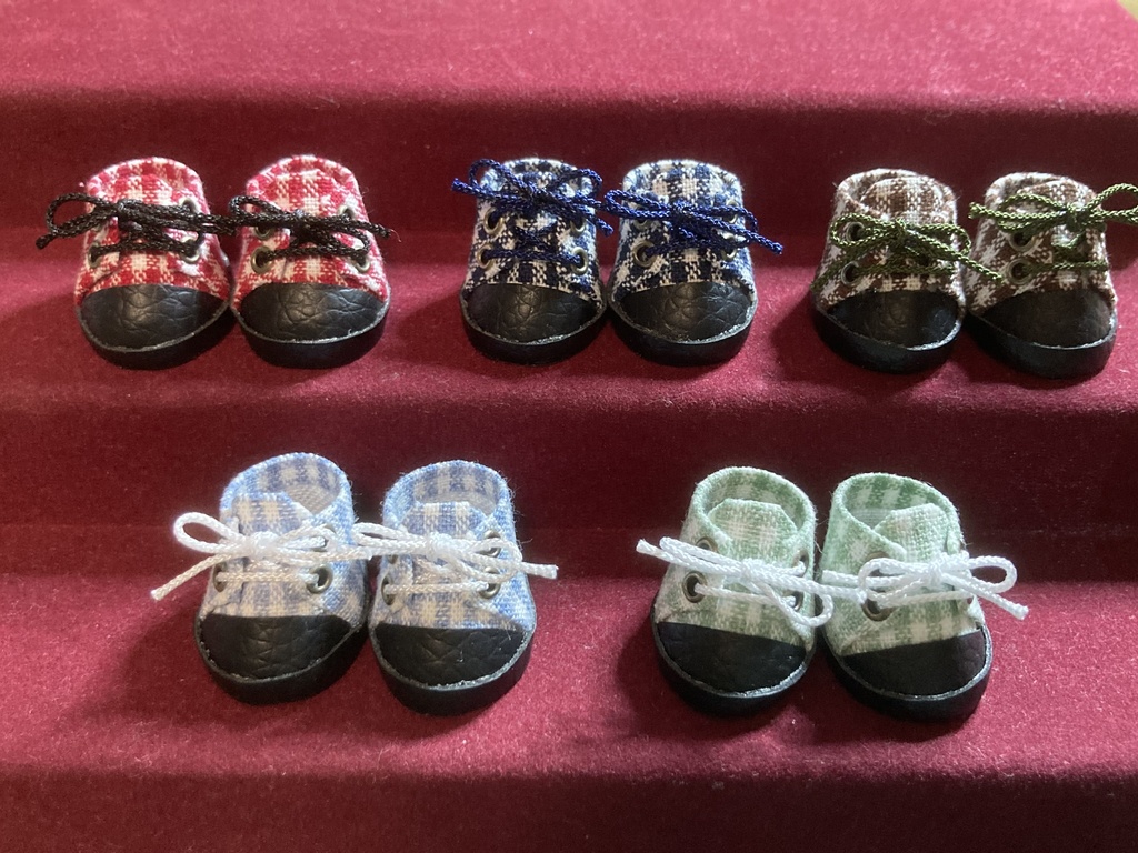 すにーかー風靴(10cmぬい用)