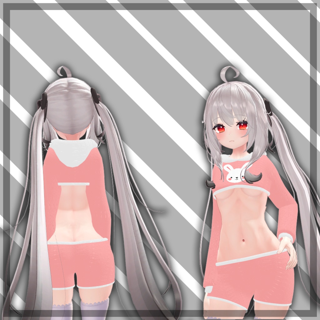 『舞夜(Maya)』クロップトップとショーツCroptop and shorts