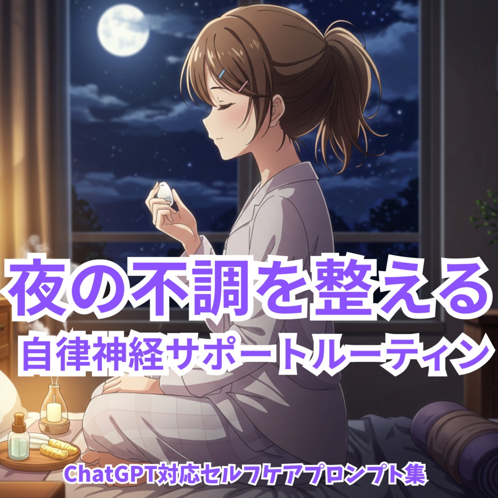 💤 夜の不調を整える 自律神経サポートルーティン【ChatGPT対応テンプレ】