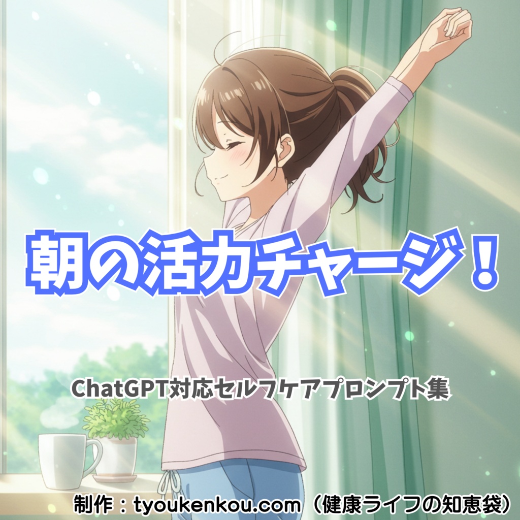 🌞 朝の元気が戻る！セルフケアプロンプト集【ChatGPT対応】