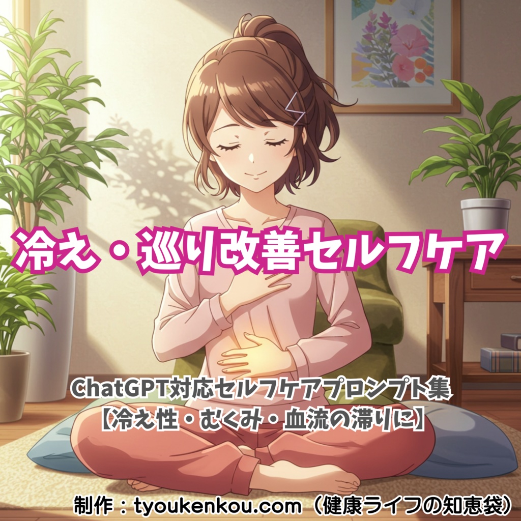 冷え・巡り改善セルフケアプロンプト集【ChatGPT対応】｜リンのやさしい温活アドバイス