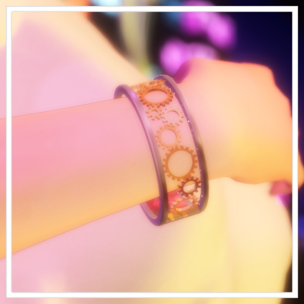 「VRChat用」歯車が回るギアーリング