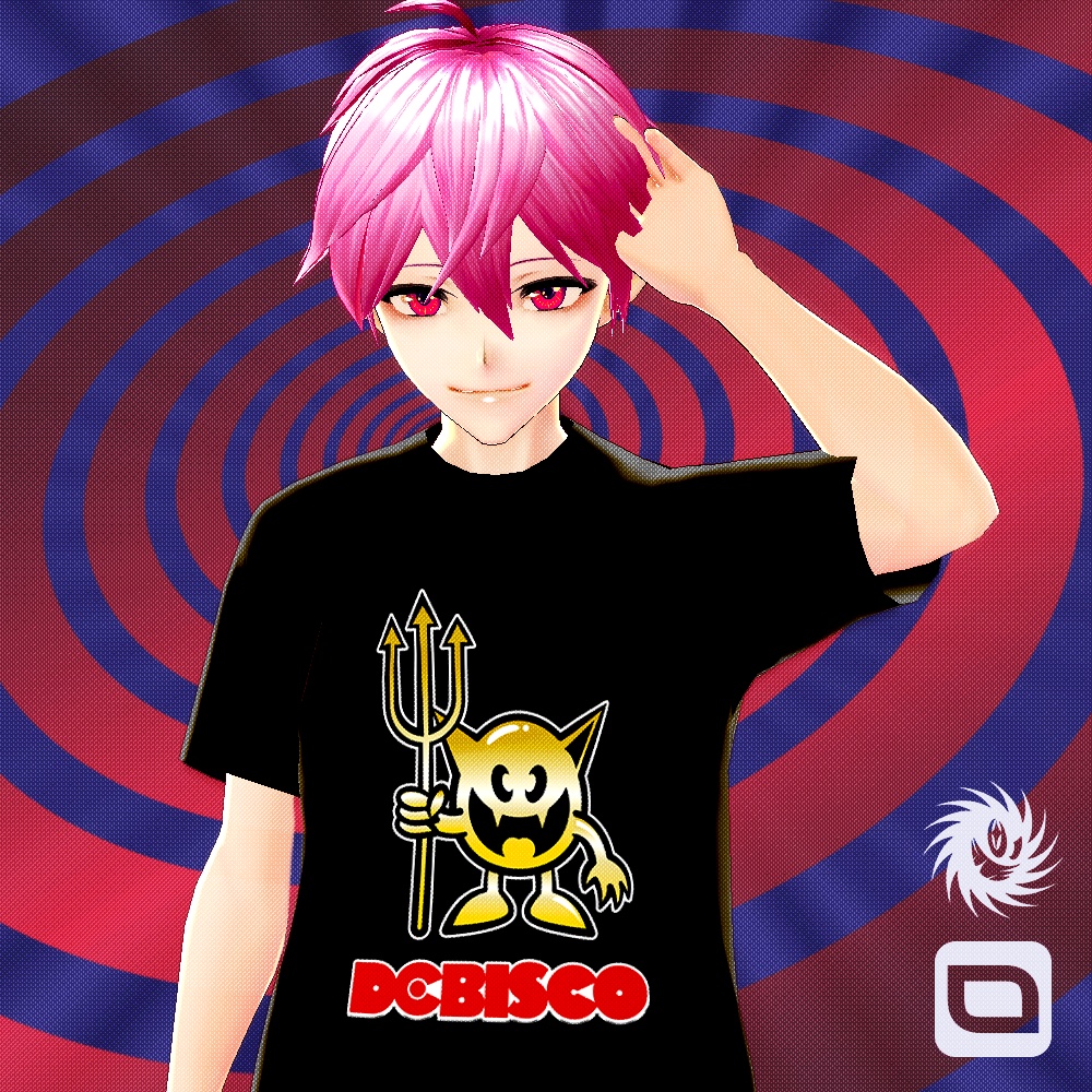 DeBisco x GRAPHIXSLAYER T-Shirt 【VRoid用テクスチャ】
