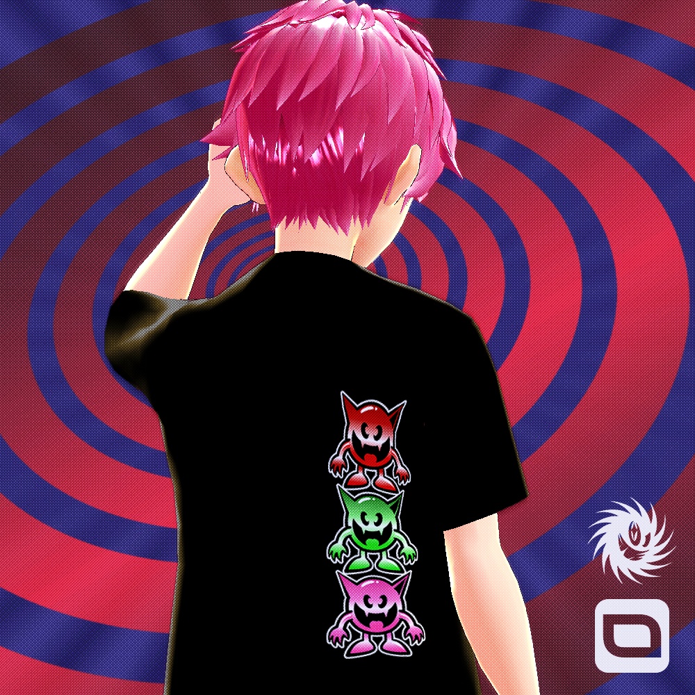 DeBisco x GRAPHIXSLAYER T-Shirt 【VRoid用テクスチャ】
