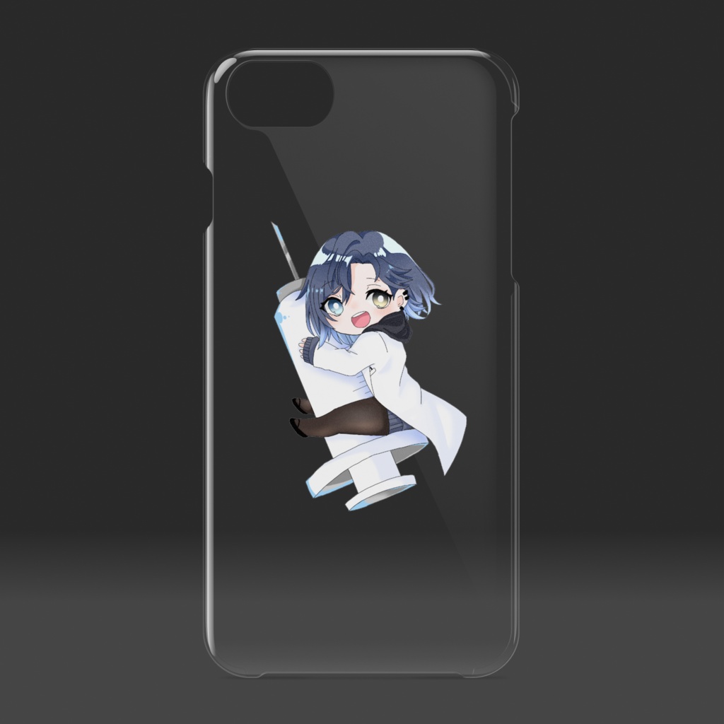 ちびキャラクリアiPhoneケース