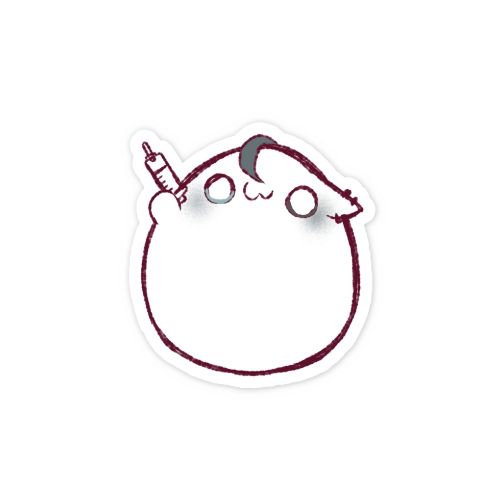 まるまるぴスマホステッカー